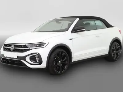 Brugt VW T-Roc Cabriolet R-line 150 HK (110 kW) 2023 Hvid Cabriolet