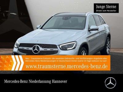 gebraucht Mercedes GLC300e 4M AMG Pano Multibeam Distr. Multisitz