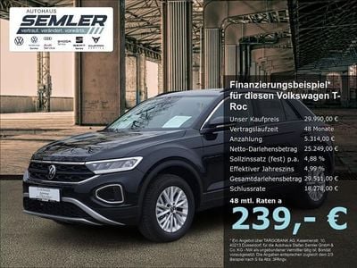 Nieuw VW T-Roc R 150 PK (110 kW) 2026 Zwart SUV