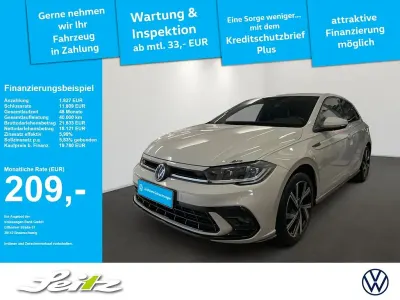 Gebraucht VW Polo R-line 95 PS (69 kW) 2023 Grau Kleinwagen