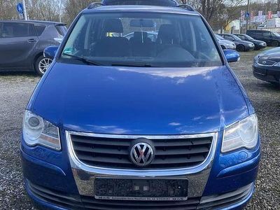 Gebraucht VW Touran Trendline 140 PS (102 kW) 2007 Blau Van / Kleinbus
