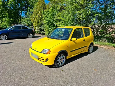 Usata Fiat Seicento 55 CV (40 kW) 2000 Giallo Utilitaria