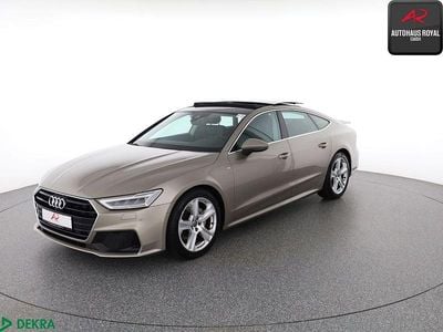 Karatbeige Gebraucht 2018 Audi A7 S-Line Limousine | 39.880 € (Superpreis)