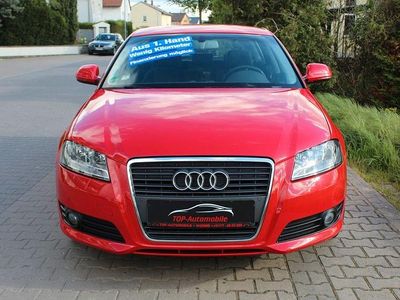 Gebraucht Audi A3 Attraction 125 PS (91 kW) 2009 Rot Kleinwagen