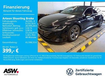 Second-hand VW Arteon R-line 200 CP (147 kW) 2023 Negru Berlinǎ