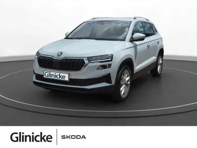 Gebraucht Skoda Karoq Style 150 PS (110 kW) 2022 Moonweiss metallic SUV