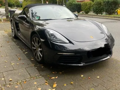 Gebraucht Porsche Boxster 299 PS (219 kW) 2017 Schwarz Cabrio