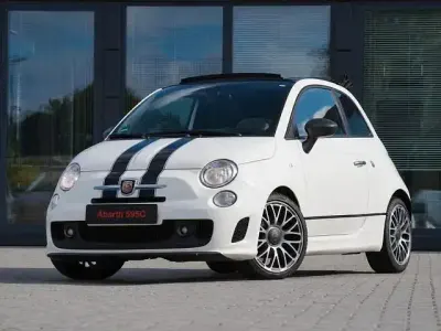 Second-hand Abarth 595C 135 CP (99 kW) 2014 Alb Cabrio