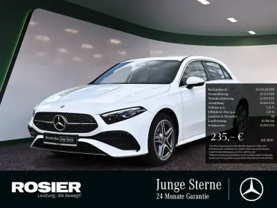 Gebraucht Mercedes A250 Advanced Plus 218 PS (160 kW) 2025 Weiss / polarweiß Limousine