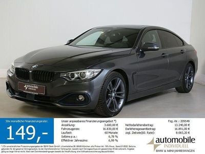 Grau Gebraucht 2015 BMW 420 Gran Coupé Sport Line Coupé | 16.750 € (Fairer Preis)