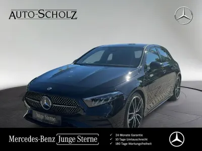 Używany Mercedes A200 AMG 163 KM (119 kW) 2025 Czarny Sedan/Limuzyna
