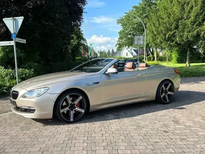 Gebraucht BMW 640 Cabriolet Sport Line 435 PS (319 kW) 2011 Gold Cabrio