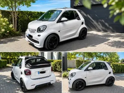 Gebraucht Smart ForTwo Cabrio Brabus 109 PS (80 kW) 2016 Weiß Cabrio