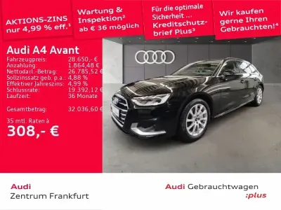 Brugt Audi A4 Advanced Plus 204 HK (150 kW) 2023 Sort Stationcar