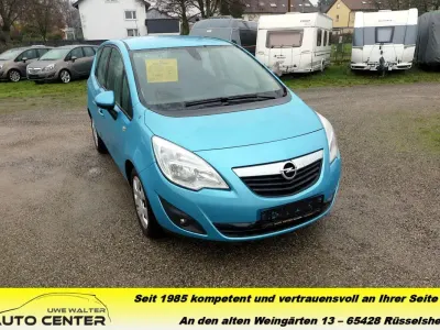 Gebraucht Opel Meriva Edition 120 PS (88 kW) 2010 Blau Van / Kleinbus