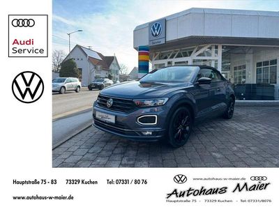Gebraucht VW T-Roc Cabriolet R-line 150 PS (110 kW) 2021 Grau Cabrio