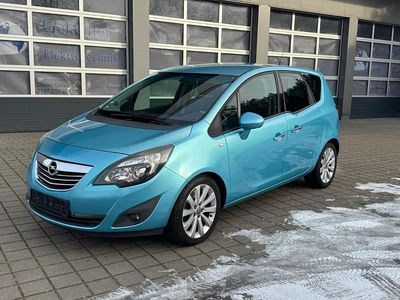 Gebraucht Opel Meriva 101 PS (74 kW) 2012 Blau Van / Kleinbus