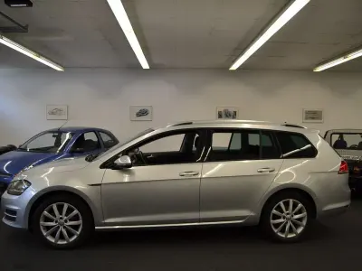Gebraucht VW Golf VII LOUNGE 110 PS (80 kW) 2015 Silber Kombi