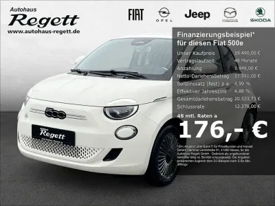 Gebraucht Fiat 500e Icon 86 kW (118 PS) 2022 Weiss Kleinwagen