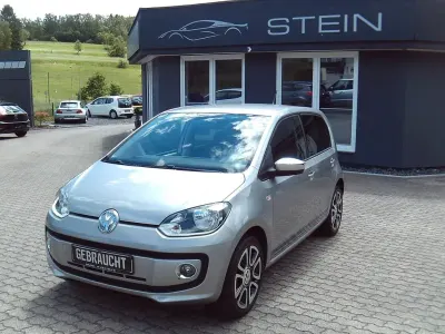 Gebraucht VW up! 60 PS (44 kW) 2016 Silber Kleinwagen