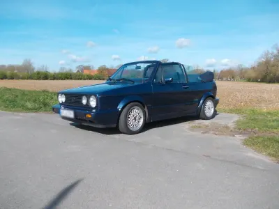 Gebraucht VW Golf Cabriolet 98 PS (72 kW) 1991 Blau Cabrio