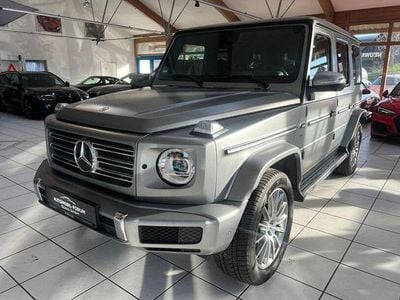 Gebraucht Mercedes G500 AMG line 421 PS (309 kW) 2021 Designo platin magno (metallic) SUV