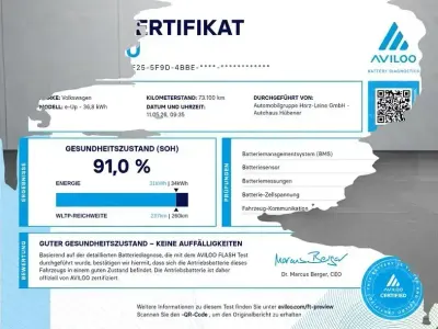 Brugt VW e-up! 61 kW (83 HK) 2022 Sølv Hatchback