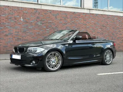 Gebraucht BMW 125 Cabriolet Performance 218 PS (160 kW) 2012 Schwarz Cabrio