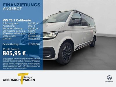 Weiß Gebraucht 2023 VW California Edition Van | 64.230 € (Fairer Preis)