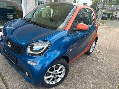 Blau Gebraucht 2017 Smart ForTwo Coupé Passion Kleinwagen | 14.890 € (Etwas zu teuer)