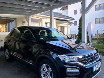 Gebraucht VW T-Roc R-line 150 PS (110 kW) 2022 Schwarz SUV