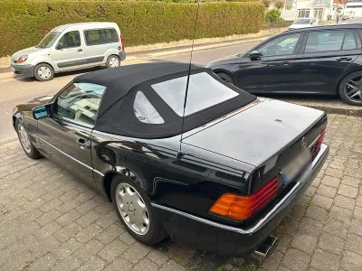 Brugt Mercedes 280 197 HK (144 kW) 1994 Sort Cabriolet