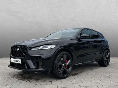 Gebraucht Jaguar F-Pace SVR 558 PS (410 kW) 2023 Schwarz (santorini black) SUV