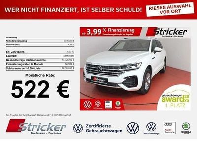 Gebraucht VW Touareg R-line 231 PS (169 kW) 2021 Weiß SUV