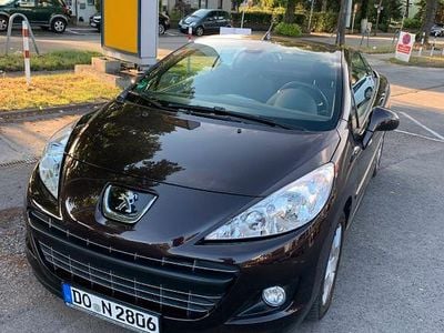 Gebraucht Peugeot 207 CC Premium 120 PS (88 kW) 2012 Braun Cabrio