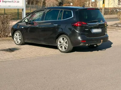 Gebraucht Opel Zafira Tourer 2012 Schwarz Van / Kleinbus