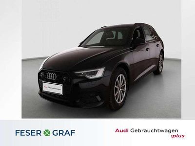 Mythosschwarz metallic Gebraucht 2025 Audi A6 Advanced Plus Kombi | 49.980 € (Fairer Preis)