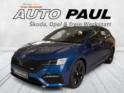 Gebraucht Skoda Octavia RS 245 PS (180 kW) 2022 Raceblau metallic Kombi