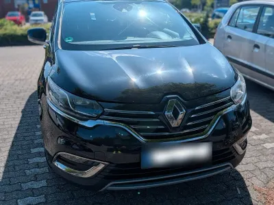 Gebraucht Renault Espace Intens 160 PS (117 kW) 2015 Schwarz Van / Kleinbus