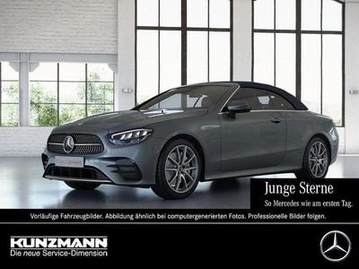 Selenitgrau metallic Gebraucht 2022 Mercedes E450 AMG Cabrio | 56.280 € (Etwas zu teuer)