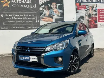 Gebraucht Mitsubishi Space Star Spirit+ 71 PS (52 kW) 2021 Blau metallic Kleinwagen