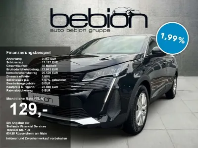 Gebraucht Peugeot 5008 Active 131 PS (96 kW) 2023 Schwarz SUV