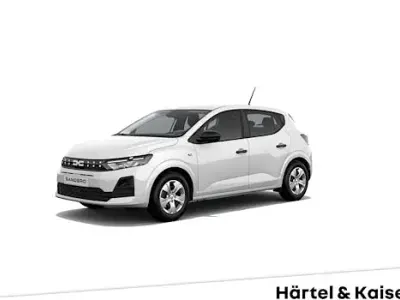 Neu Dacia Sandero Essentiel 67 PS (49 kW) 2025 Arktisweiß (weiß) Limousine