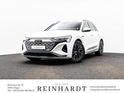 Gebraucht Audi Q8 e-tron S-Line 250 kW (340 PS) 2024 Gletscherweiß metallic SUV