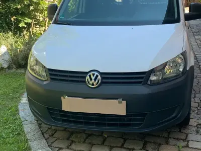 Gebraucht VW Caddy 75 PS (55 kW) 2014 Weiß Van / Kleinbus