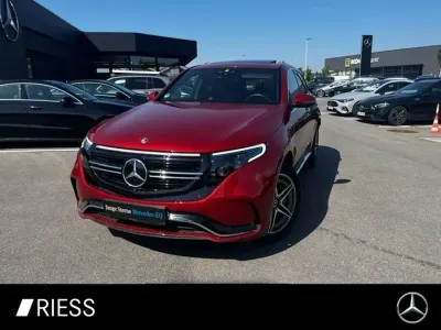 Gebraucht Mercedes EQC400 AMG line 300 kW (408 PS) 2023 Manufaktur exklusiv hyazinthrot SUV