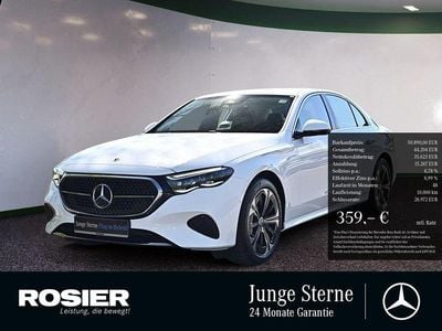 Brugt Mercedes E300 Advanced Plus 204 HK (150 kW) 2025 Hvid Sedan