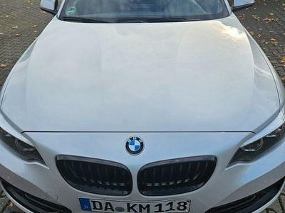 Gebraucht BMW 218 Sport Line 136 PS (100 kW) 2019 Weiß Cabrio