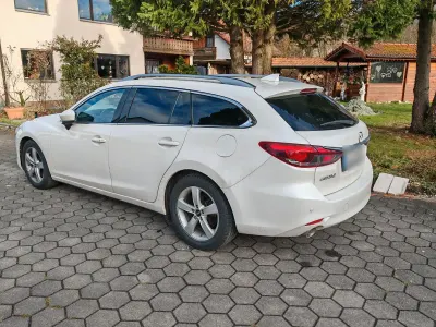 Używany Mazda 6 Sports-Line 184 KM (135 kW) 2018 Biały Kombi