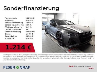 Second-hand Audi RS7 Ambiente 600 CP (441 kW) 2023 Matteffektlackierung audi exclusive Hatchback